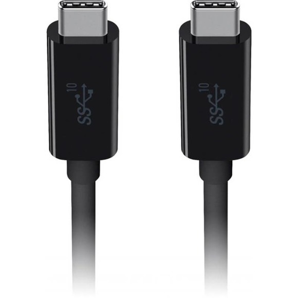 Belkin - 3.3 USB Type C-to-USB Type C Cable - Works with Chromebook - Black - Picture 1 of 3